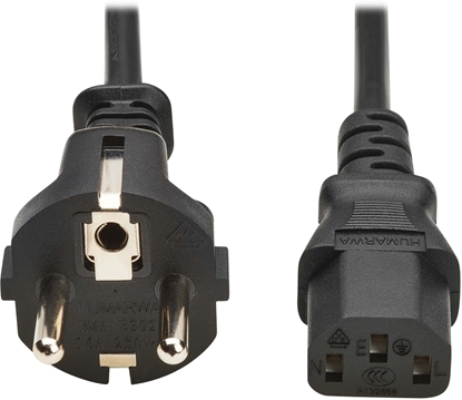 Attēls no Kabel zasilający do PDU P054-02M-EU C13 - Schuko 2m