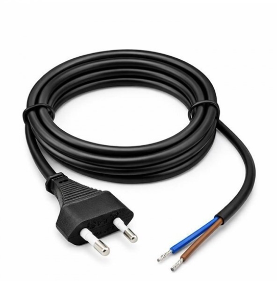 Picture of Qoltec Kabel zasilajcy Qoltec CEE 7/16 (C) | 2x0.75mm2 | 1.8m