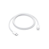 Picture of Kabelis Apple Woven USB Type-C Male - USB Type-C Male 1m White