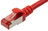 Изображение Kabelis Brackton Patch SF/UTP 0.5m CAT 6a Red