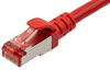 Picture of Kabelis Brackton Patch SF/UTP 1m CAT 6a Red