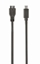 Attēls no Kabelis Gembird MicroUSB Male - Type C Male 3.0 1m Black