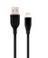 Attēls no Kabelis Gembird Premium silicon USB-A Male - 8-pin Male 1.5m Black