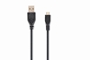 Picture of Kabelis Gembird USB Male - MicroUSB Male 2.0 0.3m Black