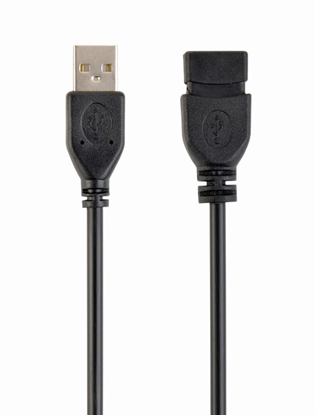 Attēls no Kabelis Gembird USB Male - USB Female 4.5m Black