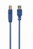 Picture of Kabelis Gembird USB Male - USB Male B 3.0 3m Blue