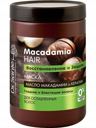 Picture of Kallos DR. SANTE Macadamia Hair Maska regenerujca do wosów z Olejem makadamia i Keratyn 1000 ml