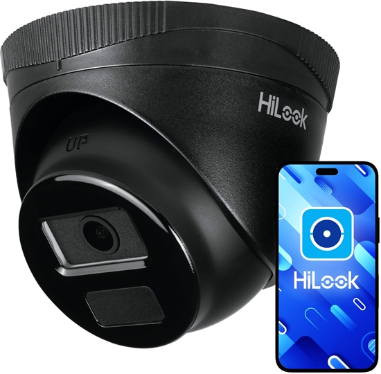 Picture of Kamera IP Hikvision Kamera IP HiLook IPCAM-T4-P Black(IPC-T241H-C Black) 2K+