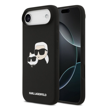 Изображение Karl Lagerfeld Liquid Silicone Double Heads MagSafe Case for Apple iPhone 17 Air