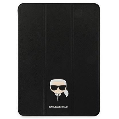 Attēls no Karl Lagerfeld Saffiano KLFC11OKHK Book Cover Case For Tablet Apple iPad 11" Pro 2021 Black