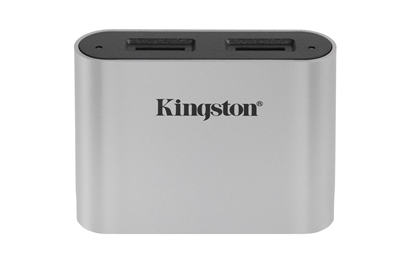 Attēls no Karšu lasītājs Kingston USB3.2 Gen1 Workflow Dual-Slot
