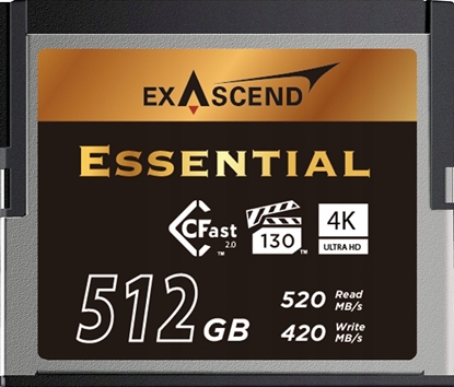 Изображение Karta ExAscend Karta pamici Exascend Essential CFast 2.0 512 GB