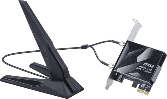 Picture of Karta sieciowa MSI Herald BE9400 WiFi 7 PCIe