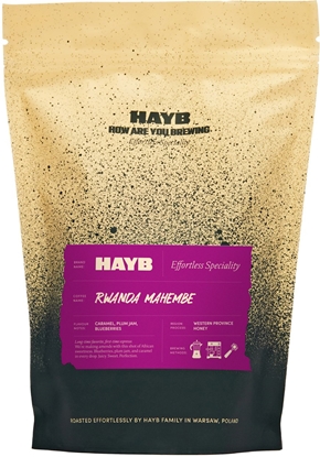 Изображение Kawa ziarnista HAYB HAYB - kawa ziarnista Rwanda Mahembe Honey Espresso 250 g