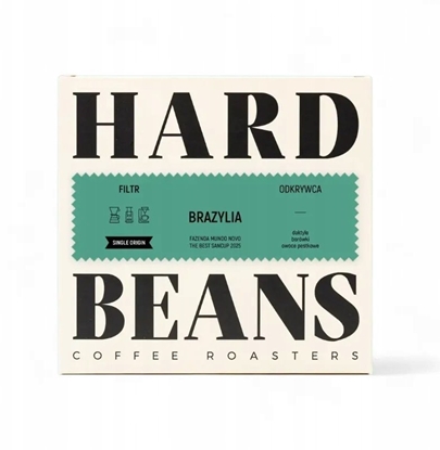 Attēls no Kawa ziarnista Hard Beans Coffee Hard Beans - kawa ziarnista Fazenda Mundo Novo The Best Sancup 2025 Filter 250 g