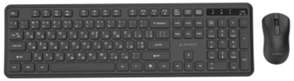 Attēls no KEYBOARD +MOUSE WRL CYRILLIC/BK KBS-WPS-01-CYRL GEMBIRD