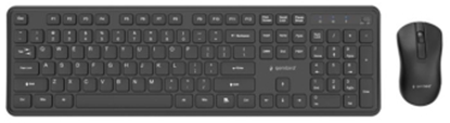 Attēls no KEYBOARD +MOUSE WRL ENG/BK KBS-WPS-01 GEMBIRD