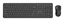 Изображение Klaviatūra un pele Gembird Desktop set Slim Pro Business wireless US