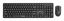 Picture of Klaviatūra un pele Gembird Desktop set Silent key Pro Business wireless US
