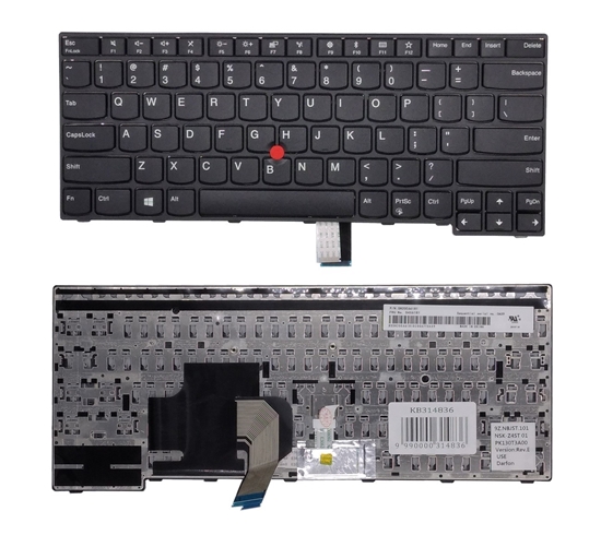 Изображение Keyboard LENOVO Thinkpad E470, with trackpoint, US