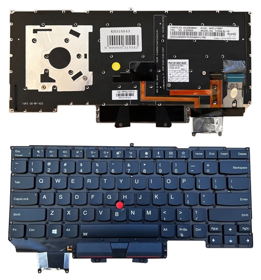 Изображение Keyboard LENOVO X1 Carbon Gen 5, with Trackpoint, with Backlight, US