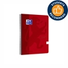 Picture of Klade ar spirāli OXFORD TOUCH, A4+, 70 lapas, sarkanā krāsā, līniju