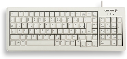 Picture of Klawiatura Cherry CHERRY XS Complete G84-5200 - Klawiatura - PS/2, USB - Francuski - Jasnoszary