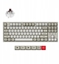 Attēls no Klawiatura Keychron Klawiatura Keychron C1P 8K RGB Wireless Brown