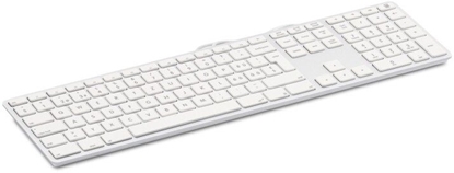 Attēls no Klawiatura LMP USB numeric Windows Keyboard KB-3421, 110 keys, 2x USB, aluminum, Windows OS, silver - Italian