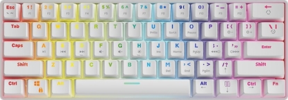 Picture of Klawiatura Savio WHITEOUT Outemu Red (SAVGK-WHITEOUT RED)