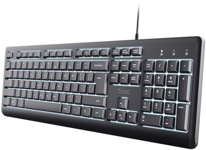 Attēls no Klawiatura Trust PRIMO ILLUMINATED KEYBOARD DE