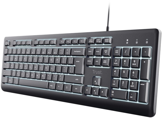 Picture of Klawiatura Trust PRIMO ILLUMINATED KEYBOARD DE