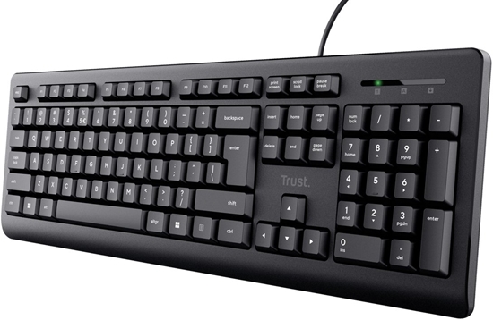 Изображение Klawiatura Trust Primo klawiatura Biuro USB QWERTZ wgierski Czarny