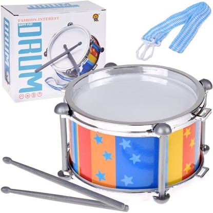 Изображение Kolorowy bbenek dla dobosza 2 paeczki + pasek r 18 cm IN0181 EDUKAMP