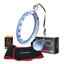 Изображение Komplekts HULA HOOP MAGNETIC BLUE HHM15 WITH WEIGHT + COUNTER HMS + WAIST SUPPORT BR163 RED