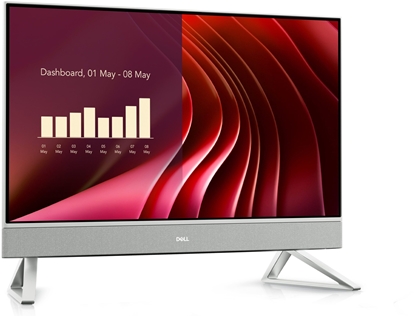 Изображение Komputer Dell Komputer Dell 24 All-in-One EC24250 Win11Pro CORE 7-150U/  16GB/1TB/23.8 FHD Touch/Intel Graphics/Cam/WLAN + BT/3Y ProSupport