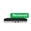 Picture of Komputer HP RENEW | Grade A | ProDesk 600 G4 Desktop Mini PC | Intel Core i3 | i3-8100T | 8 GB | SSD | 128 GB | Intel UHD Graphics 630 |