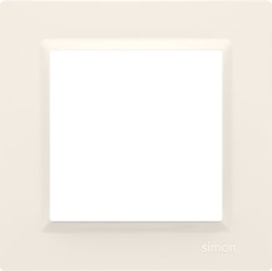 Picture of Kontakt-Simon 10 Ramka pojedyncza kremowa (CR1/41)
