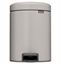 Attēls no Kosz na mieci Brabantia BRABANTIA kosz na mieci z pedaem NewIcon 5 l Soft Grey 252204 (8710755252204)