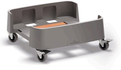 Picture of Kosz na mieci Durable Waste container DURABIN® 90 ltr. graphite grey rPP