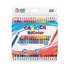 Изображение Krāsainie zīmuļi CARIOCA Bi-Color, trīsstūra formas, 24 krāsas