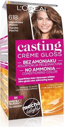 Изображение L Oreal Paris Casting Creme Gloss Krem koloryzujcy nr 618 Waniliowa Mokka 1op.