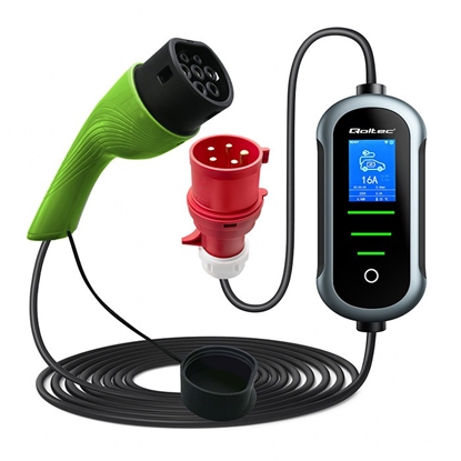 Изображение Ładowarka do samochodu elektrycznego EV i hybryd | 11kW | 400V | CEE 16A | Wi-Fi | LCD | 5m 