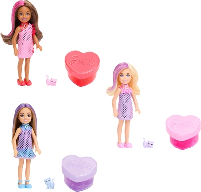 Picture of Lalka Barbie Mattel BRB CHELSEA GLAM PARTY NIESPODZIANKA JFY04 TUB3