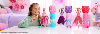 Picture of Lalka Barbie Mattel BRB FLOWER REV KWIATOWA NIESPODZ 3MIX JMF56 WB3