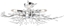 Attēls no Lampa sufitowa Globo Plafon metalowy chrom Globo FLASH 68541-5