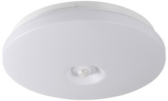 Picture of Lampa sufitowa Kanlux Plafoniera LED z czujnikiem ruchu FOGLER E 12W NW okrga Ø 28 1000lm 4000K barwa neutralna IP20 I kl. biay 18122