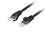Attēls no Lanberg | Patchcord Cat.6 UTP LSZH CU | PCU6-10CU-0200-BK | 2 m | Black