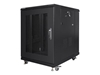 Picture of Lanberg 19" 15U 600x800 freist. perfor. Tür (FlatPack) sw (Speditionsversand)