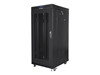 Picture of Lanberg 19" 27U 600x800 freist. LCD perfor. Tür (FlatPack)sw (Speditionsversand)